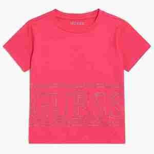 GUESS Eco Short Sleeve Rhinestone T-Shirt